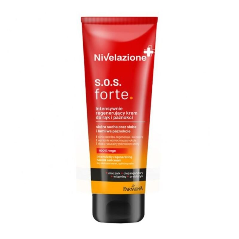 Nivelazione intensyviai atstatantis kremas rankoms ir nagams S. O. S. Forte, 100 ml