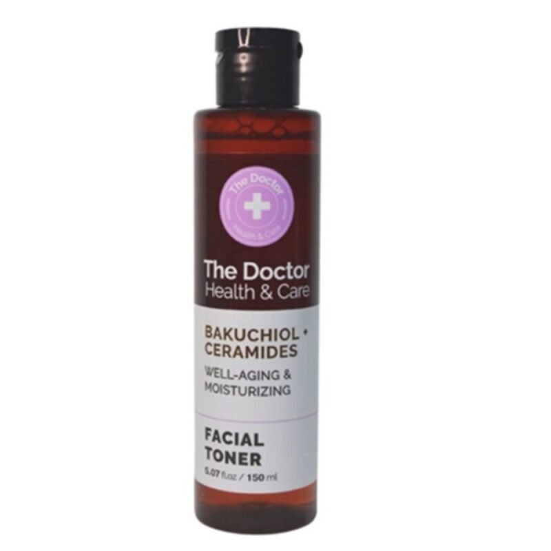 THE DOCTOR HEALTH & CARE Veido tonikas BAKUCHIOL + CERAMIDES, 150 ml
