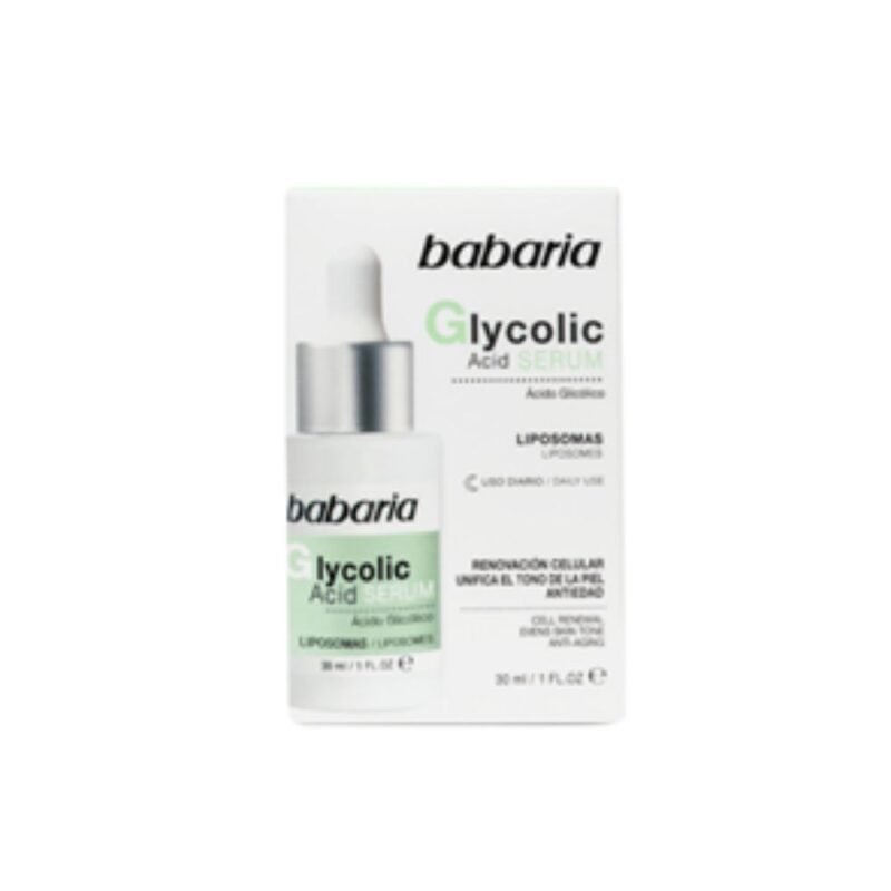 BABARIA Glikolio rūgšties veido serumas, 30 ml