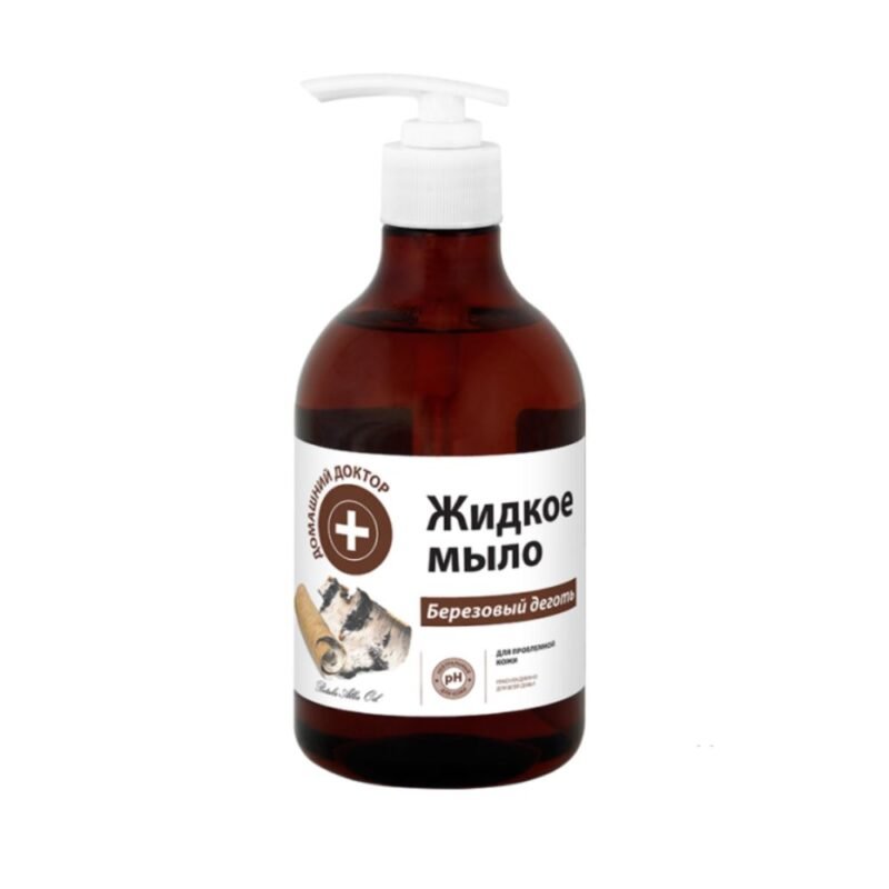 DOMAŠNIJ DOKTOR skystas muilas Beržų degutas, 480 ml