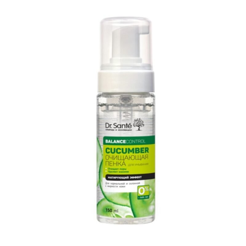 DR. SANTE Cucumber Balance Control Prausimosi putos, 150 ml