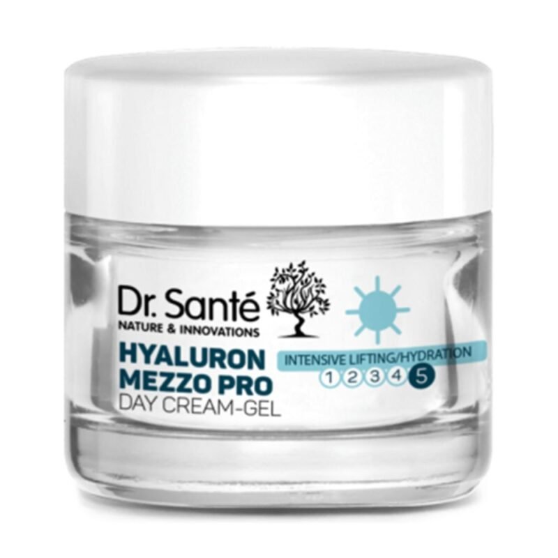 DR. SANTE Hyaluron Mezzo Pro Dieninis veido kremas-gelis, 50 ml