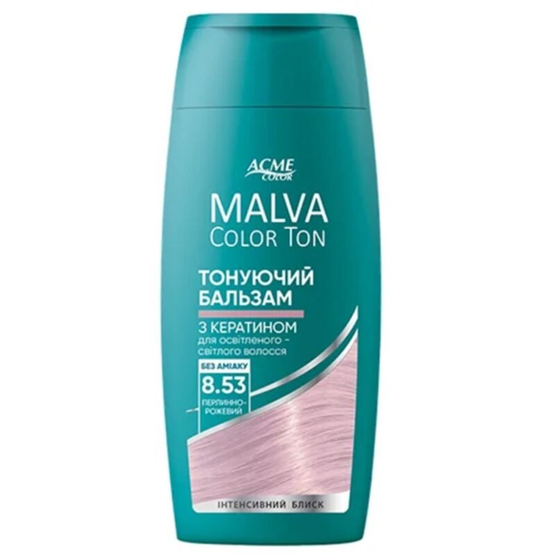 Dažomasis plaukų balzamas ACME MALVA COLOR TON Nr. 8.53, 180 ml