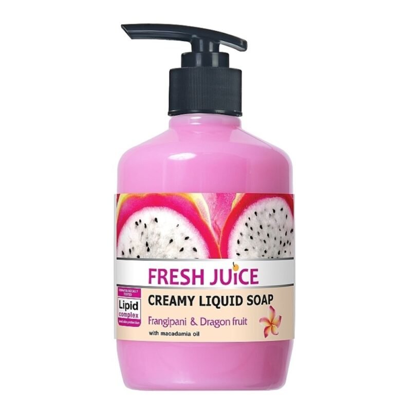 FRESH JUICE Kreminis muilas FRANGIPANI & DRAGON FRUIT, 460 ml