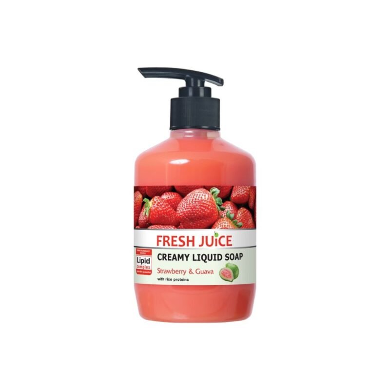 FRESH JUICE Kreminis muilas STRAWBERRY & GUAVA, 460 ml