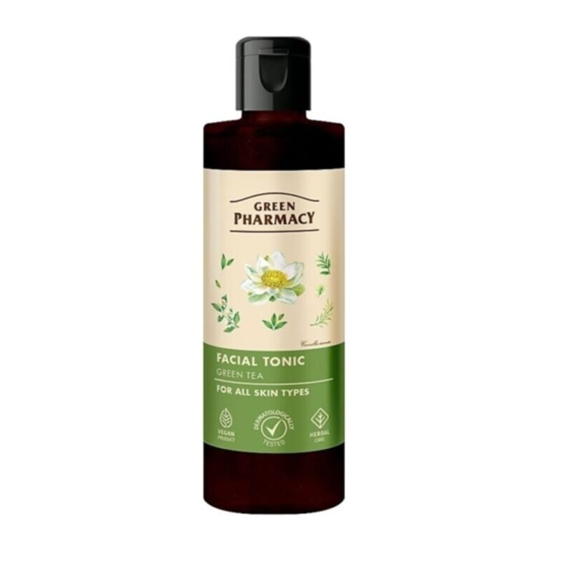 GREEN PHARMACY Žaliosios arbatos veido tonikas, 200 ml