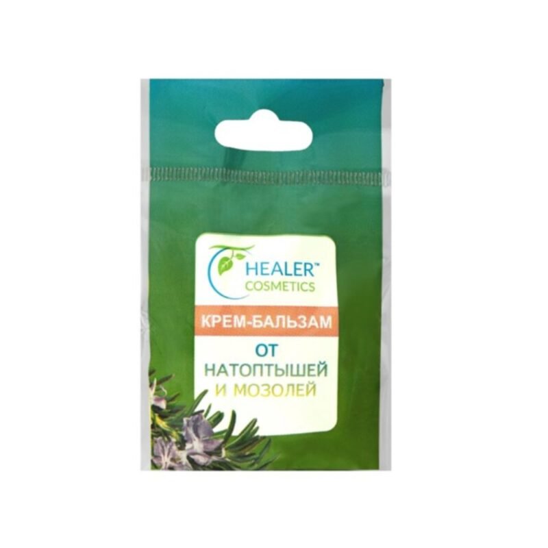 HEALER COSMETICS Kremas-balzamas nuo pritrynimų ir nuospaudų, 10 g