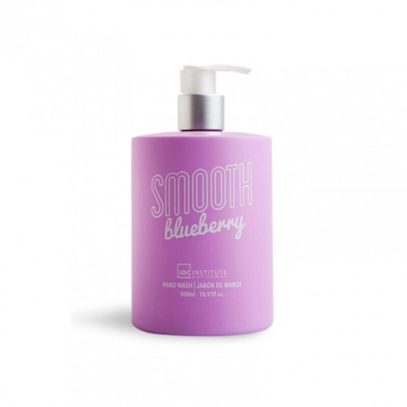 IDC INSTITUTE skystas rankų muilas mėlynių aromato Smooth Touch, 500 ml