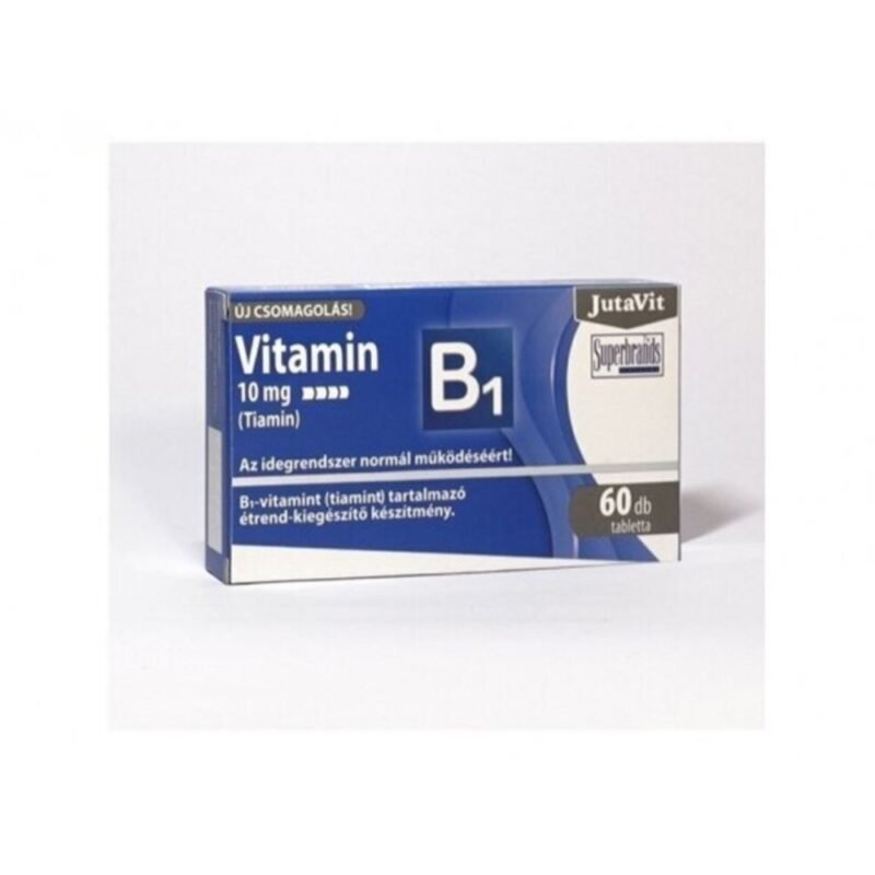JutaVit Vitaminas B1 10 mg, 60 tablečių