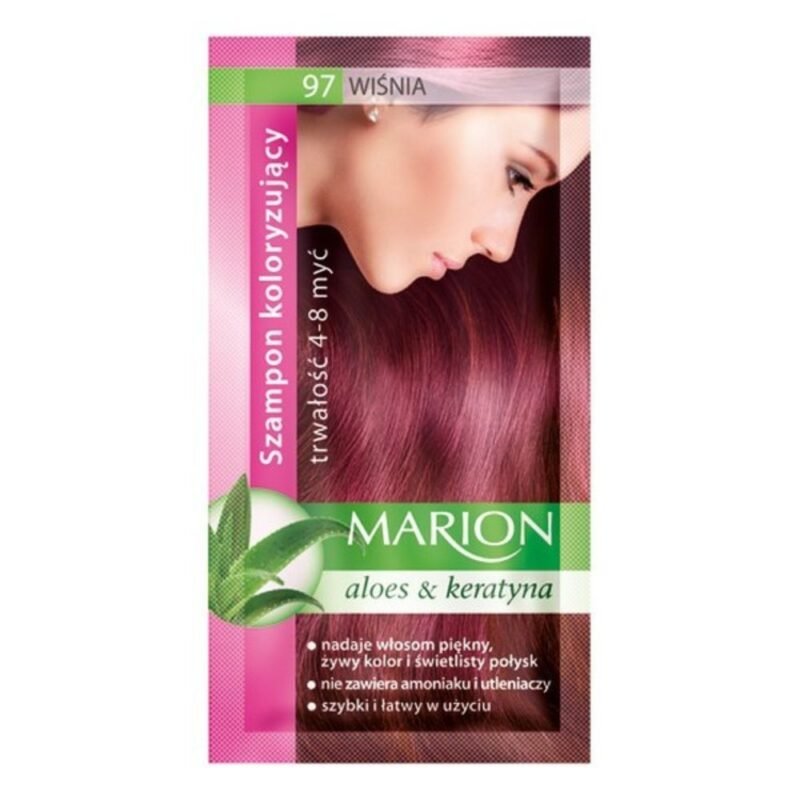 MARION dažantis šampūnas. Vyšnia 97, 40 ml