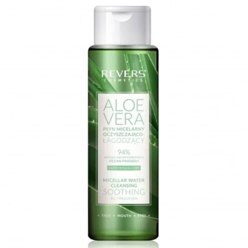 Micelinis vanduo REVERS COSMETICS ALOE VERA, 400 ml