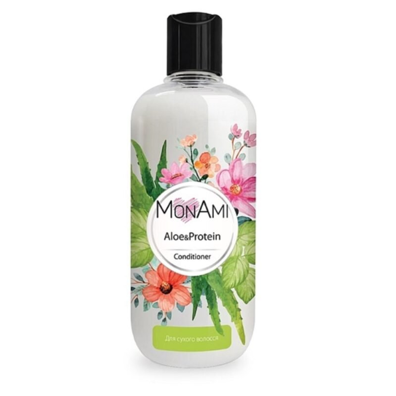 MonAmi drėkinamasis balzamas sausiems plaukams Aloe&Protein, 500 ml
