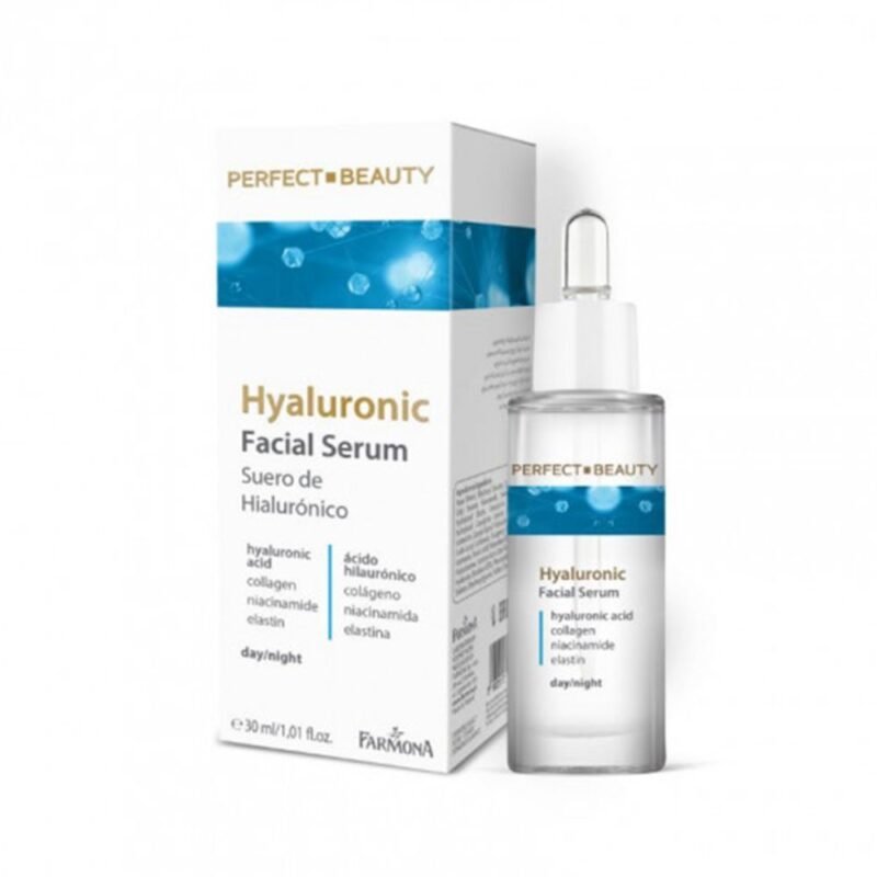 PERFECT BEAUTY serumas veidui dieninis/naktinis su hialuronu, 30 ml