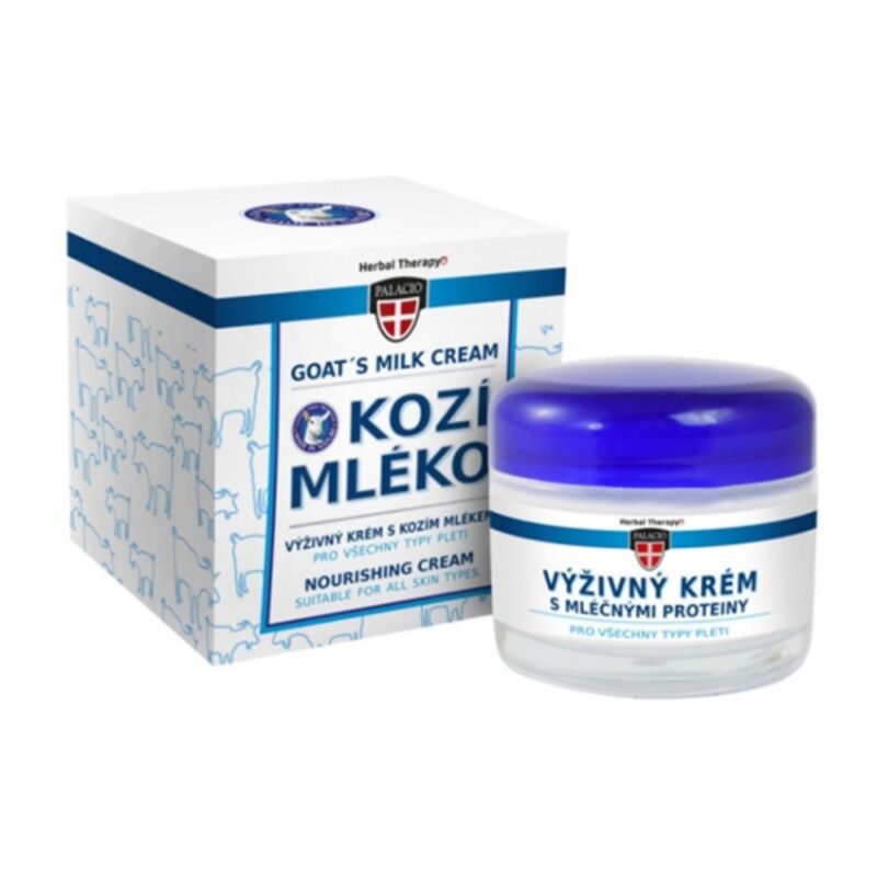 Palacio veido kremas su ožkos pienu visų tipų odai, 50 ml