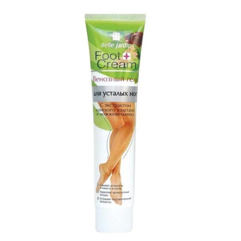 Pavargusių kojų gelis BELLE JARDIN FOOT CREAM, 125 ml