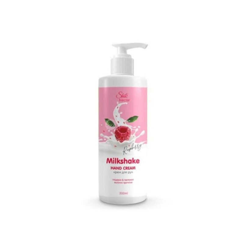 Rankų kremas Shik Nectar Milkshake aviečių aromato, 200 ml