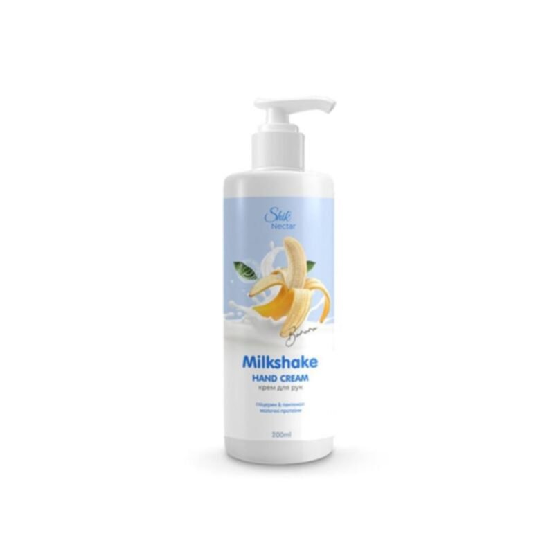 Rankų kremas Shik Nectar Milkshake bananų aromato, 200 ml