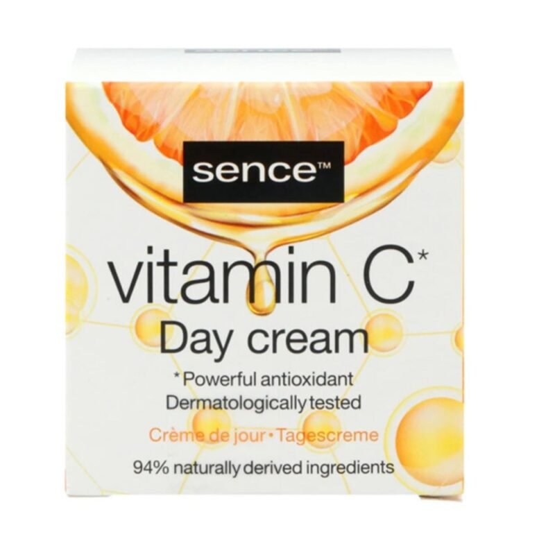SENCE Beauty dieninis veido kremas su vitaminu C