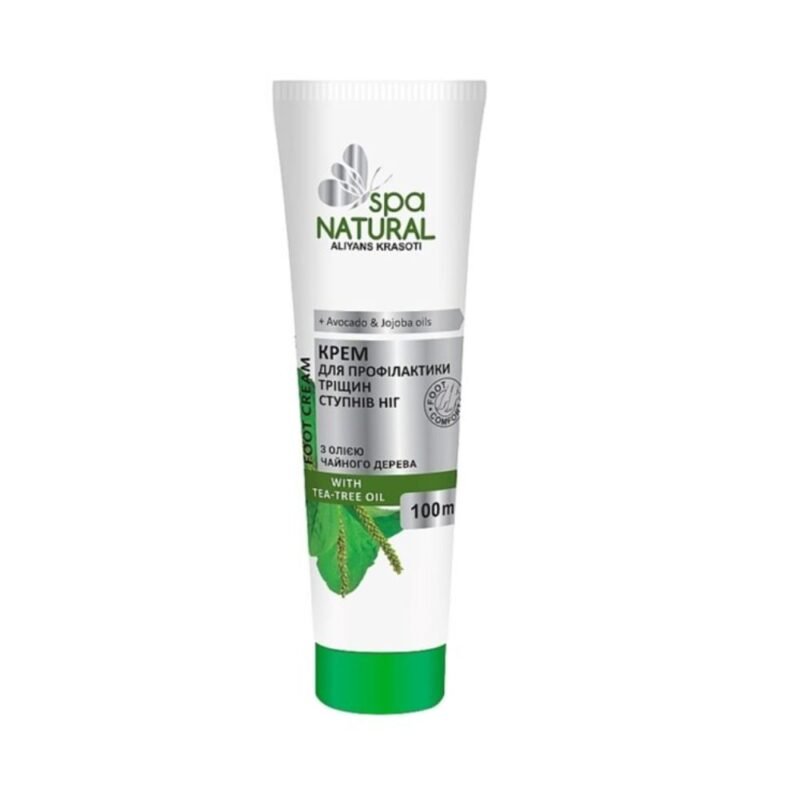 SPA NATURAL Kremas pėdų trūkinėjimo profilaktikai, 100 ml