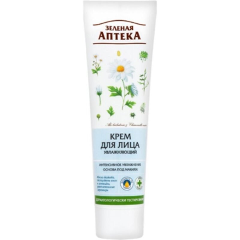 ZELIONAJA APTEKA Drėkinamasis veido kremas, 100 ml