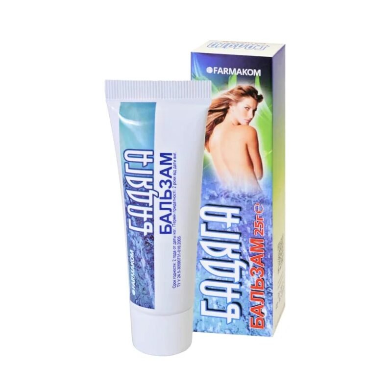 Badiaga balzamas-tepalas kūnui, 25 g