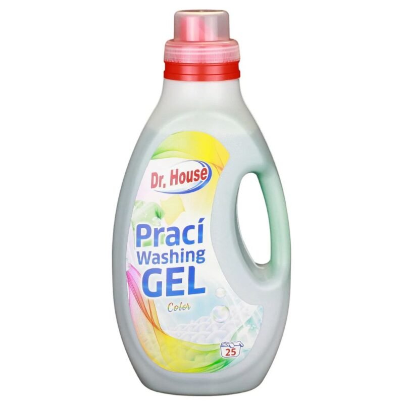 DR. HOUSE Skalbimo gelis Color, 1,5 l