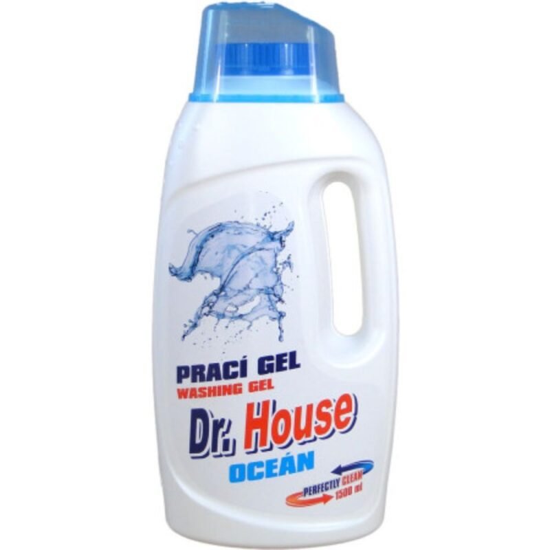 DR. HOUSE Skalbimo gelis Ocean, 1.5 l