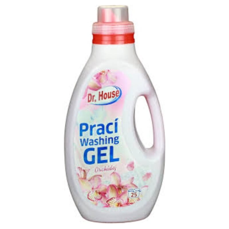 DR.HOUSE Orchidėjų gelis skalbimui skalbimo mašinoje ir rankomis, 1,5 l