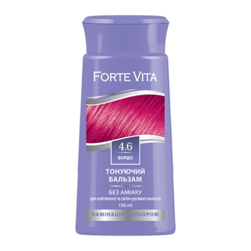 Forte Vita dažantis plaukų balzamas 4.6 bordo, 150 ml