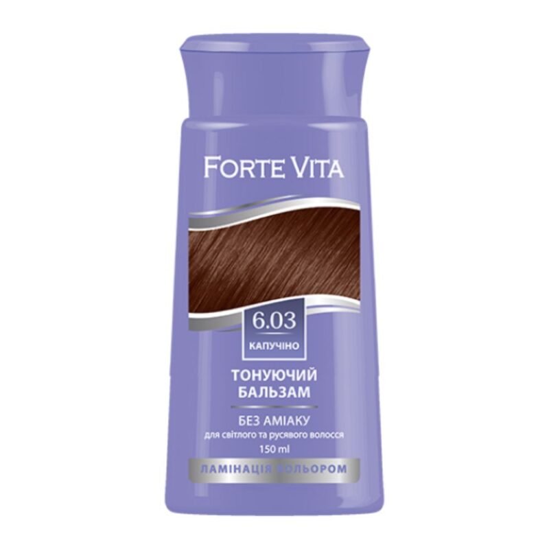 Forte Vita dažantis plaukų balzamas 6.03 kapučino, 150 ml