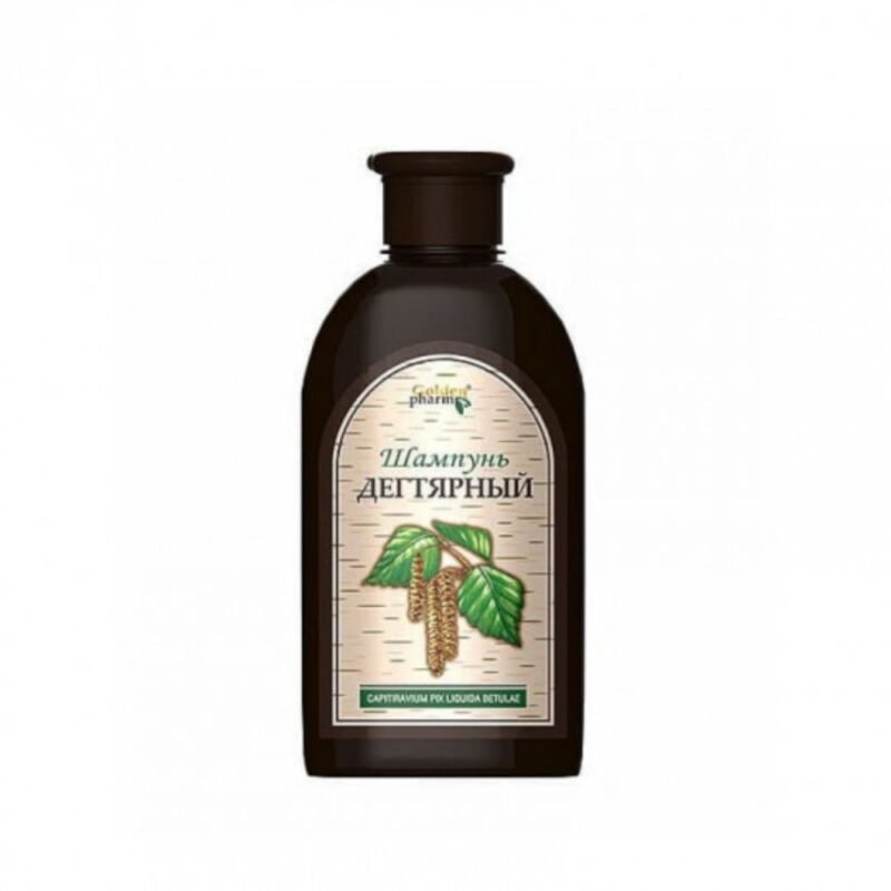 GOLDEN PHARM šampūnas Degutinis, 250 ml