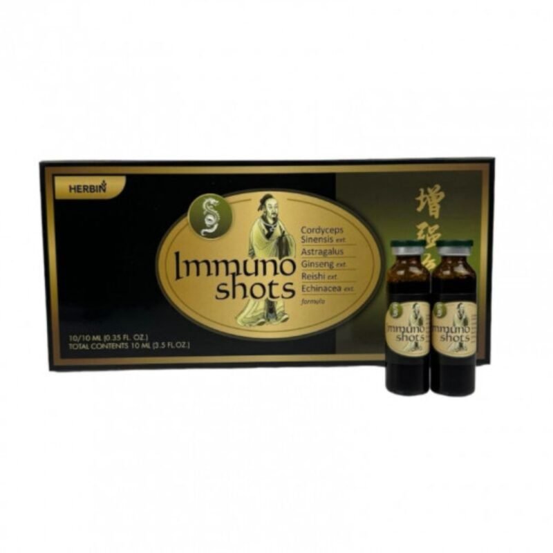 HERBIN Immuno Shots maisto papildas, 10 ml x 10 but.