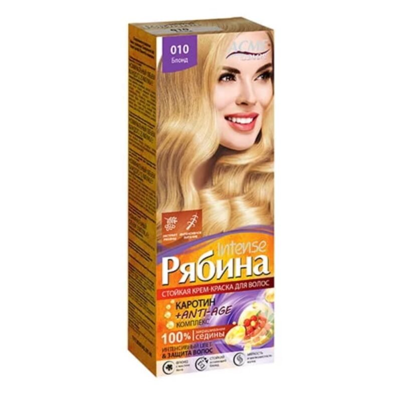 Kreminiai plaukų dažai ACME COLOR REBINA Nr. 010