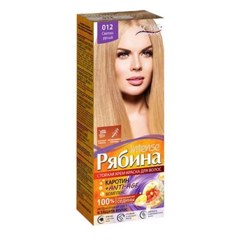 Kreminiai plaukų dažai ACME COLOR REBINA Nr. 012