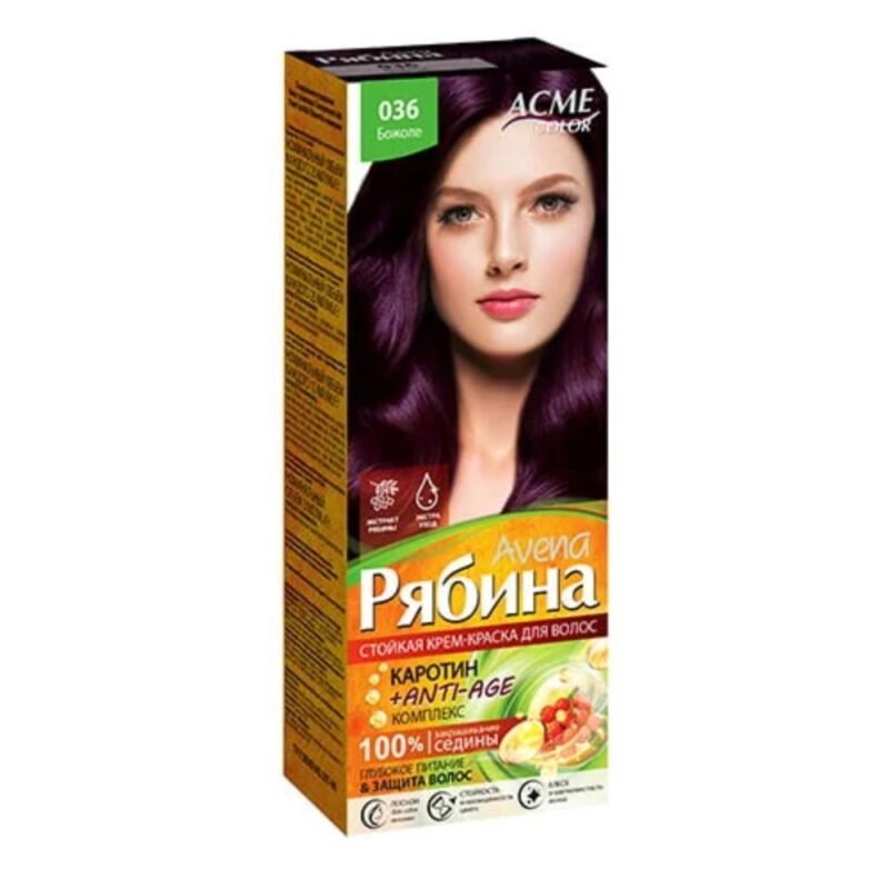 Kreminiai plaukų dažai ACME COLOR REBINA Nr. 036