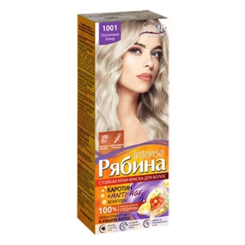 Kreminiai plaukų dažai ACME COLOR REBINA Nr. 1001