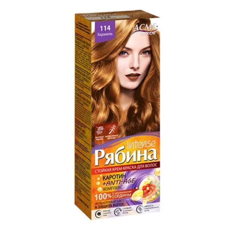 Kreminiai plaukų dažai ACME COLOR REBINA Nr. 114
