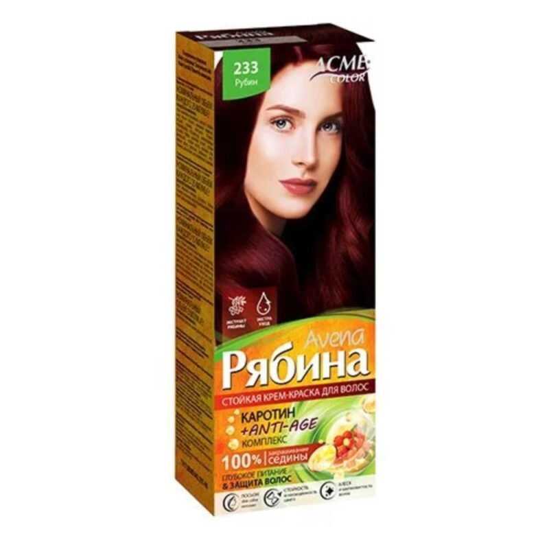 Kreminiai plaukų dažai ACME COLOR REBINA Nr. 233