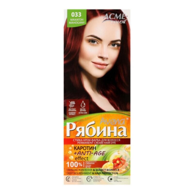 Kreminiai plaukų dažai ACME COLOR REBINA Nr. 033