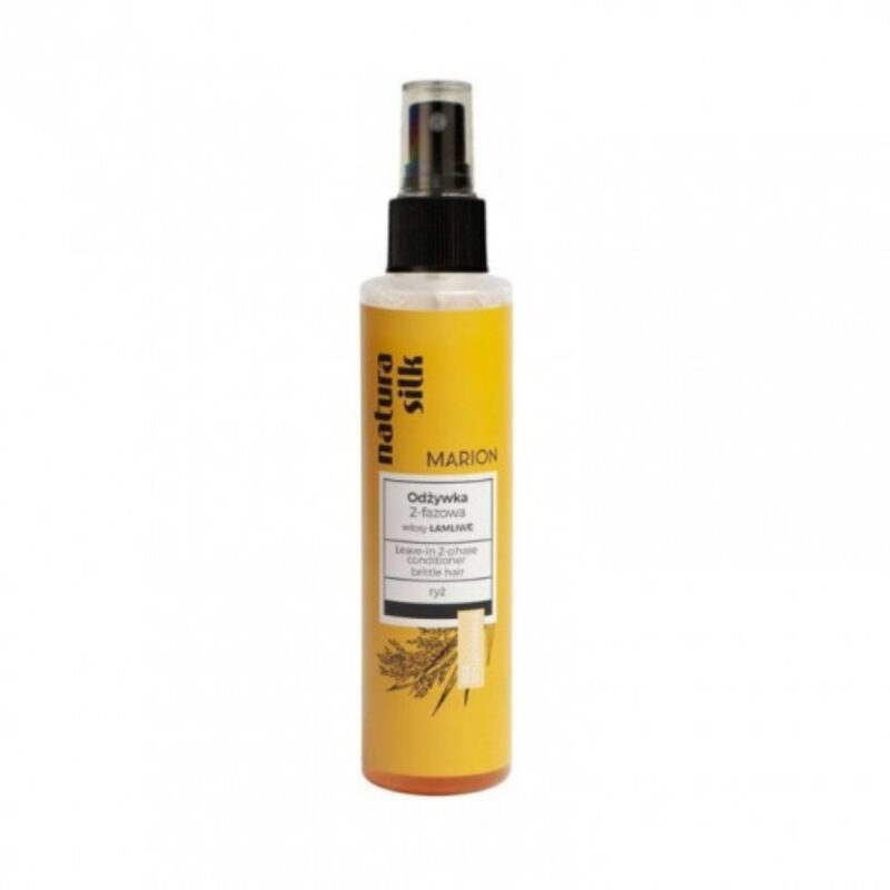 MARION Natura Silk plaukų kondicionierius besišakojantiems ir lūžinėjantiems galiukams, 150 ml