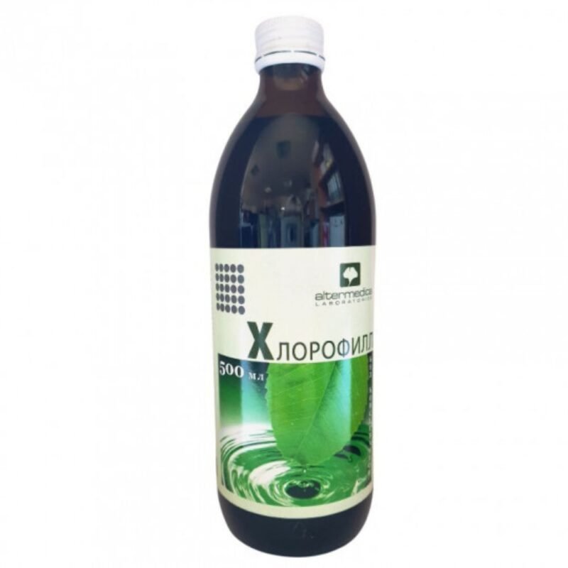 Maisto papildas Chlorofilas iš mėlynžiedės liucernos, 500 ml