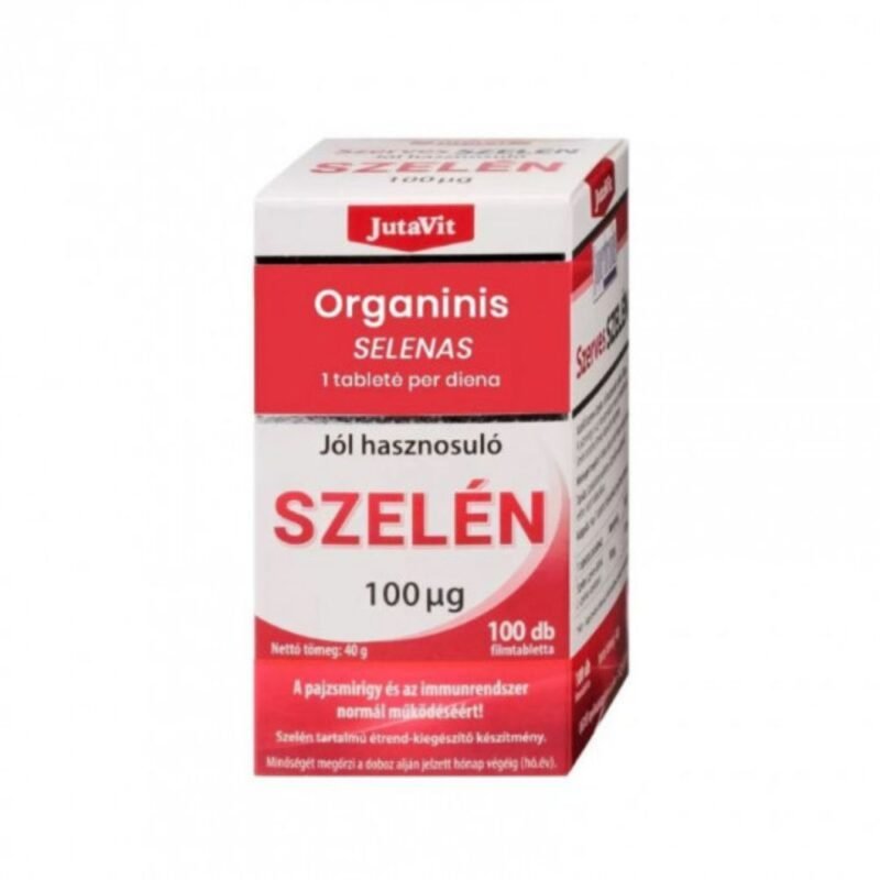 Maisto papildas JutaVit Organinis selenas ( 100µg ), 100 tablečių