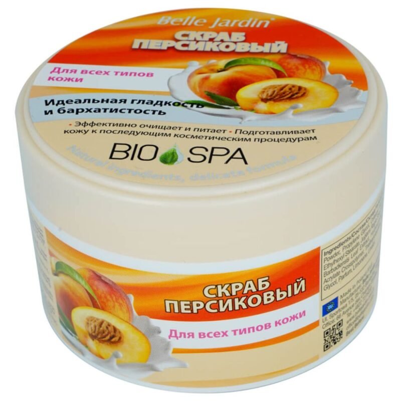 Odos šveitiklis su persikų ekstraktu BELLE JARDIN SPA NATURELLE, 200 ml