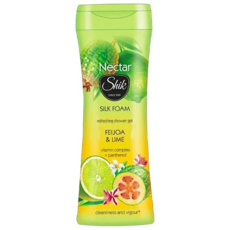 SHIK Nectar gaivinamasis dušo gelis Feichoja ir Laimai, 250 ml