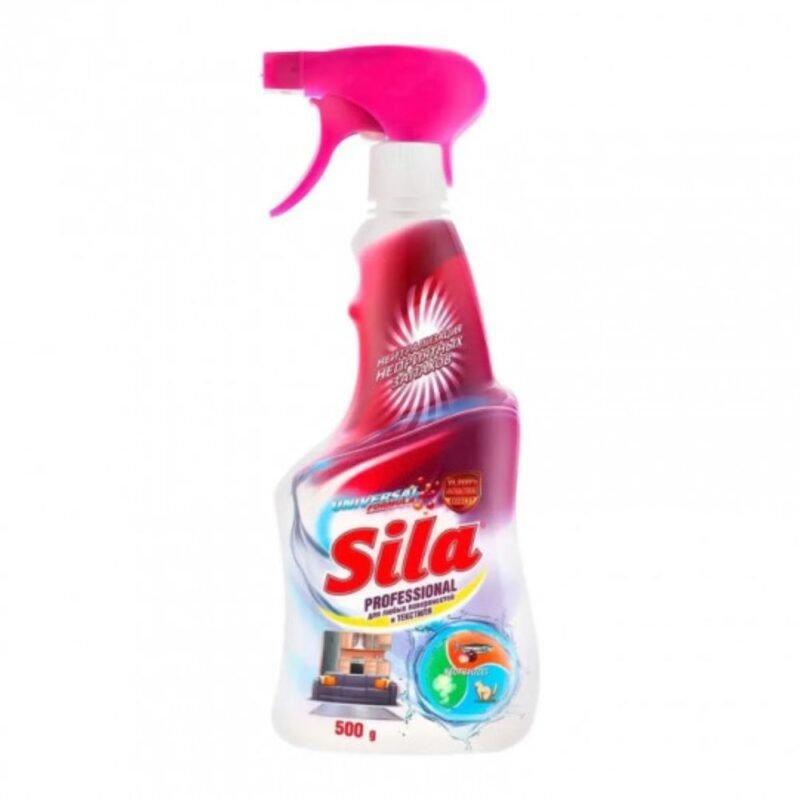 SILA Professional įvairių paviršių ir tekstilės valiklis, 500 ml