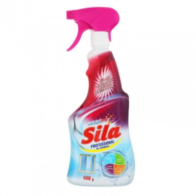 SILA Professional stiklų ir langų valiklis, 500 ml