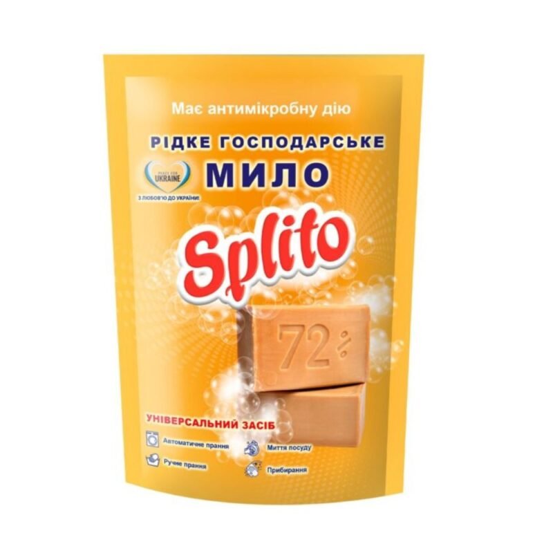 SPLITO Skystas skalbimo muilas 72 %, 500 ml