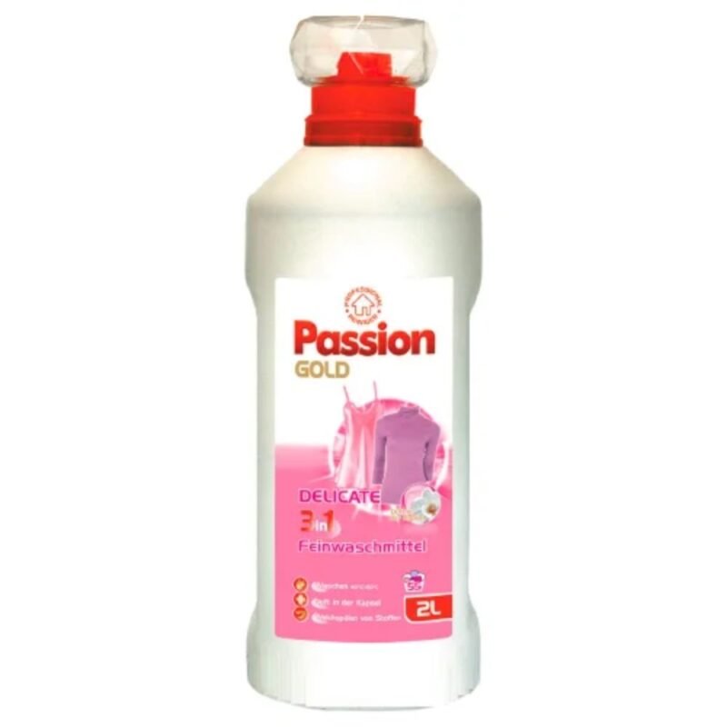 Skalbimo gelis Passion Gold Delicate 3 in 1, 2 l