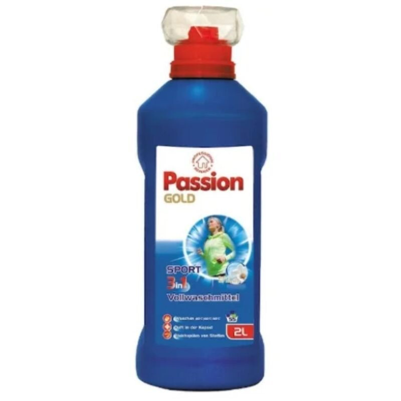 Skalbimo gelis Passion Gold Sport 3 in 1, 2 l