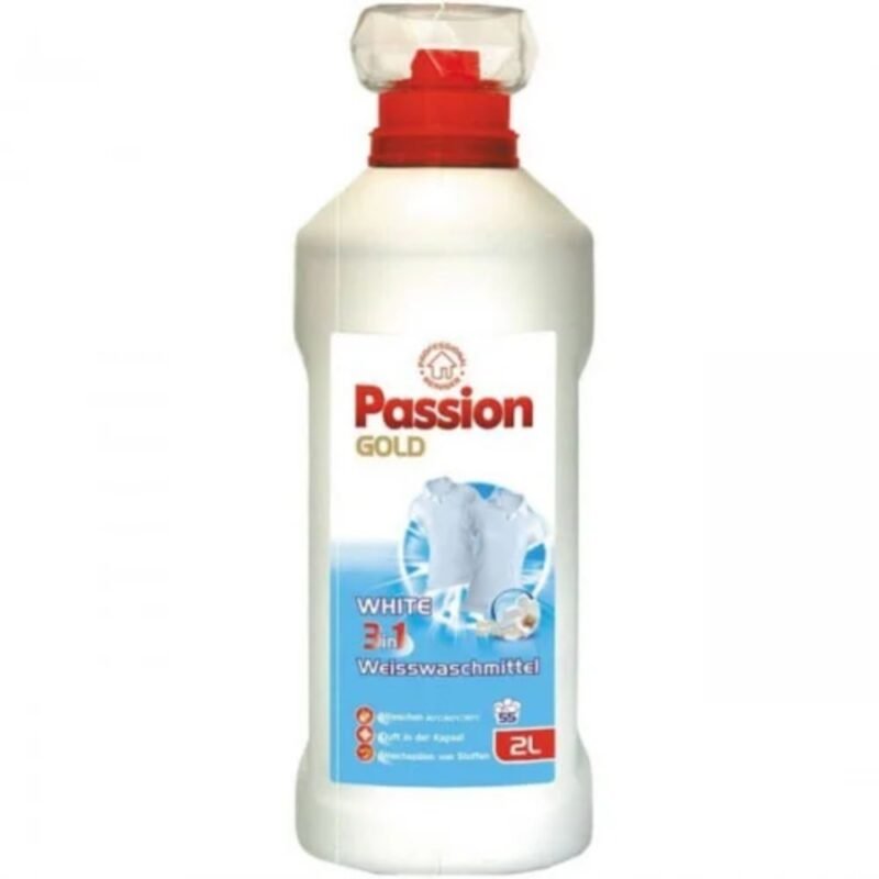 Skalbimo gelis Passion Gold White 3 in 1, 2 l